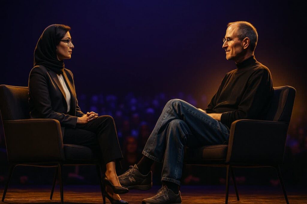 گفت و گوی استیو جابز