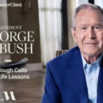 تصویر جرج بوش در مسترکلاس